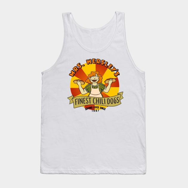 Finest Chili Dogs Tank Top by FanaticalFics